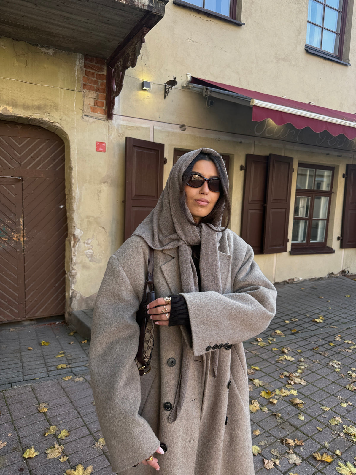 OSLO Merino Vilnos ir Kašmyro Skara Šviesiai Ruda