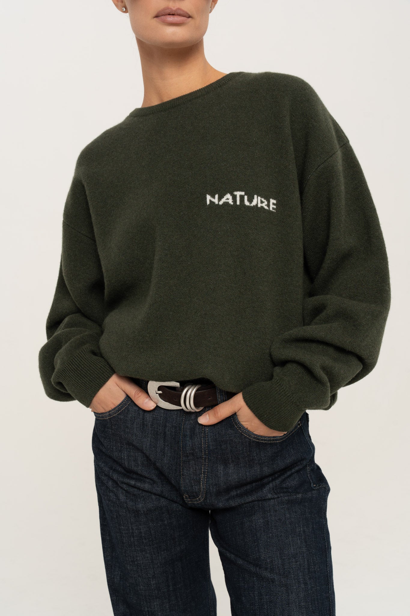 NATURE Kašmyro ir Merino Vilnos Megztinis