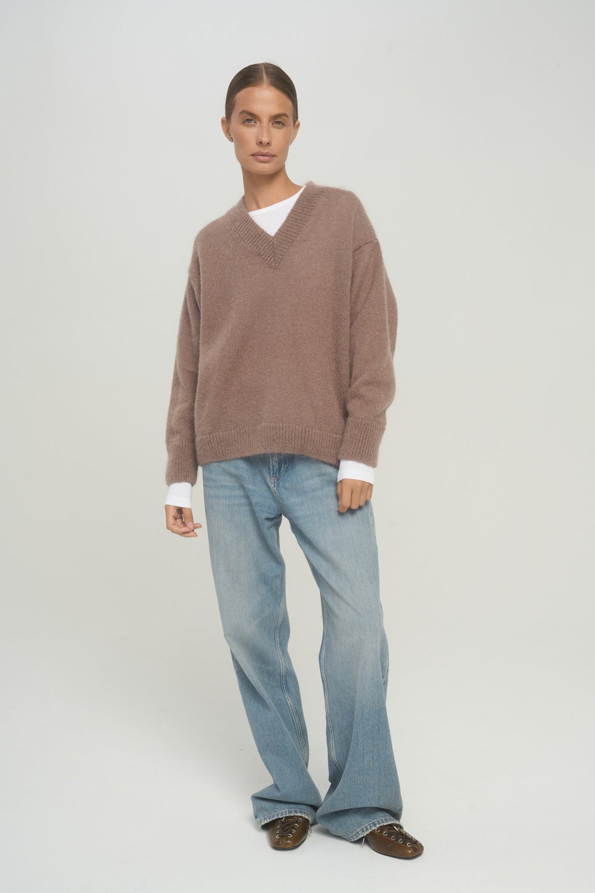  STOCKHOLM Mohair and Merino Wool Sweater