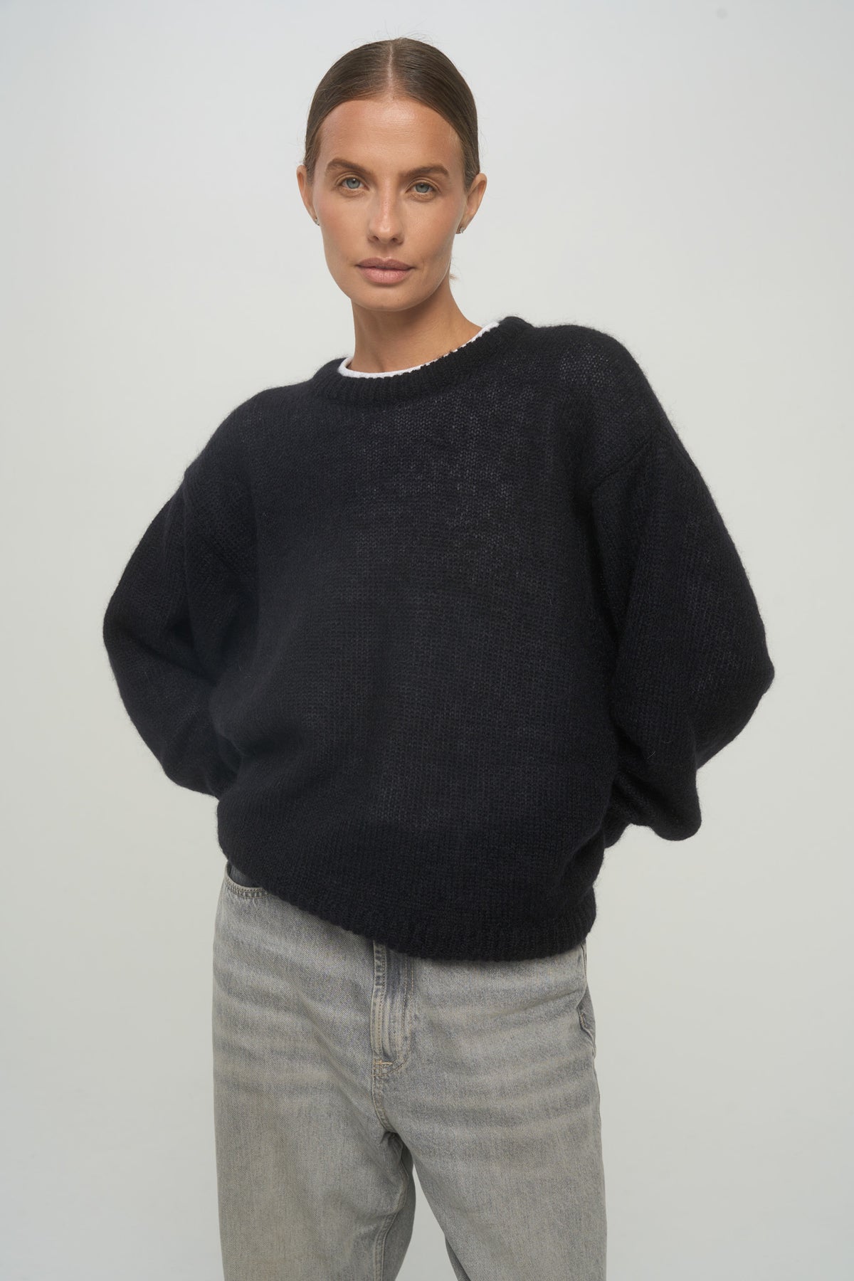 SOFT ROME Mohair and Merino Wool Sweater
