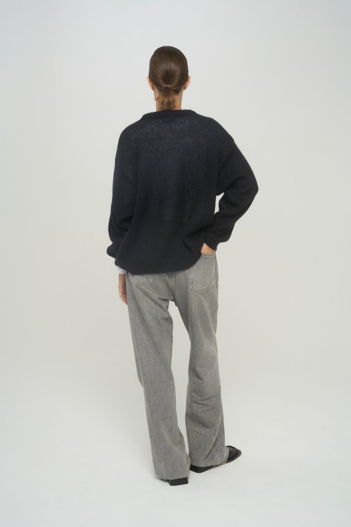 SOFT ROME Mohair and Merino Wool Sweater