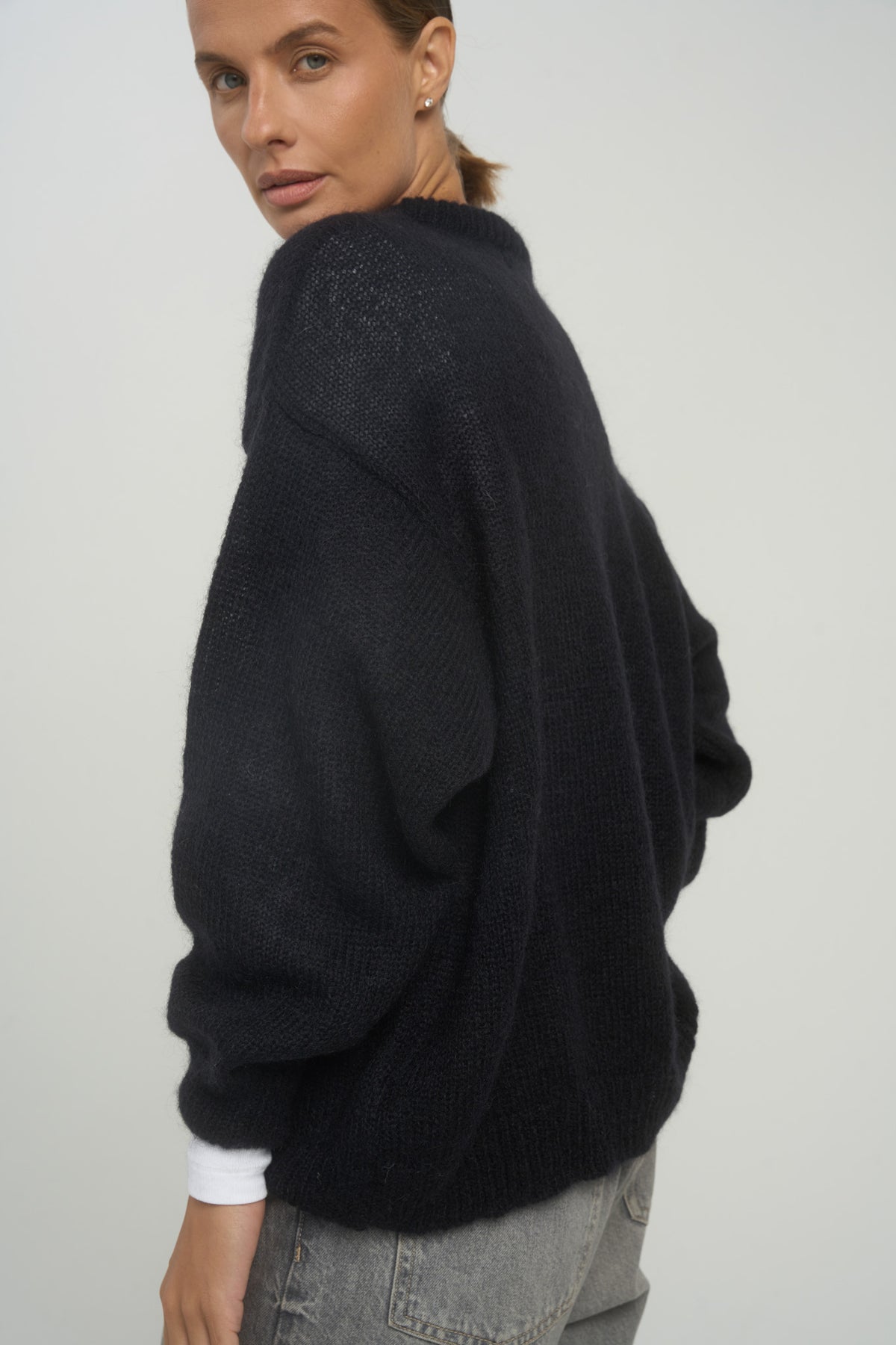 SOFT ROME Mohair and Merino Wool Sweater