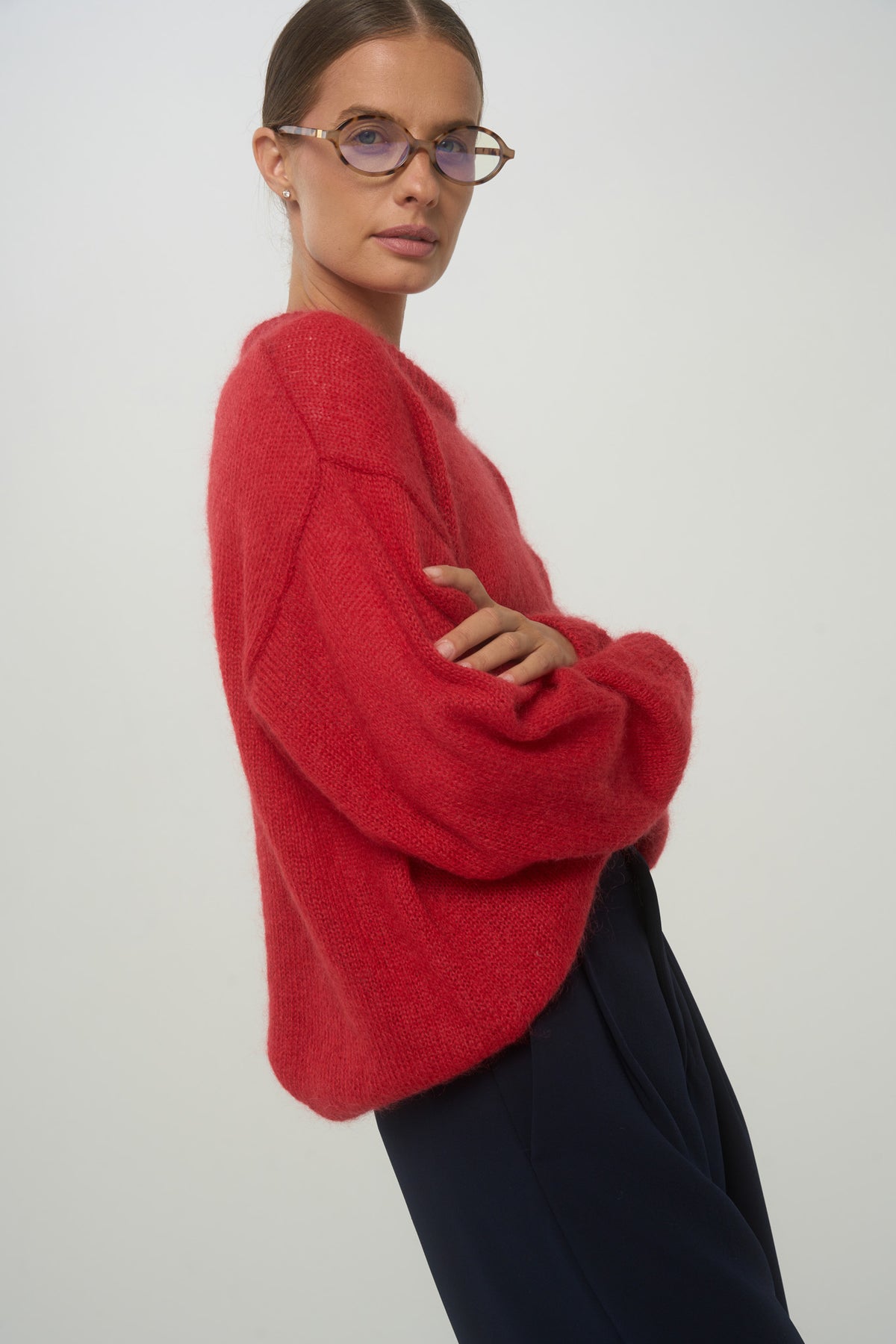 SOFT ROME Mohair and Merino Wool Sweater