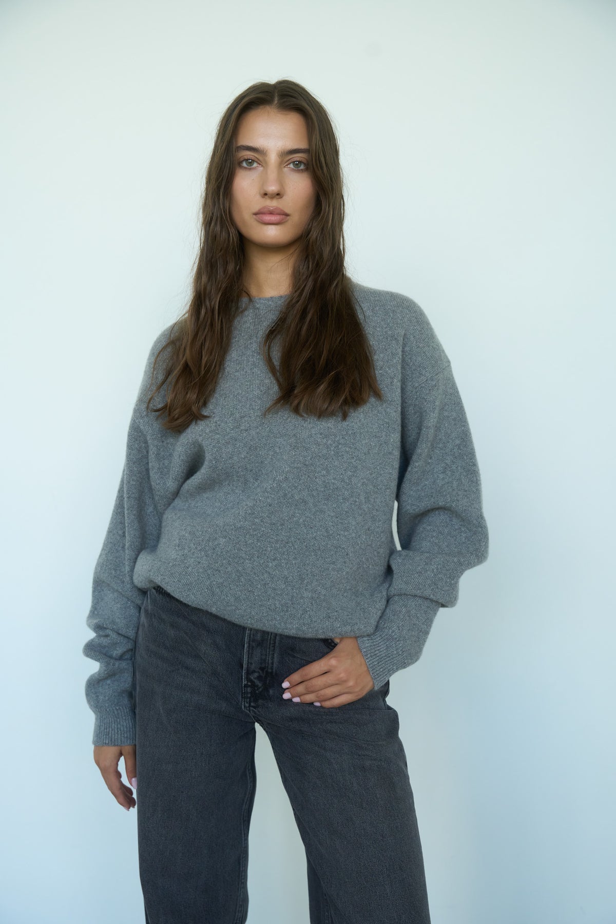 BASIC Merino Vilnos Megztinis