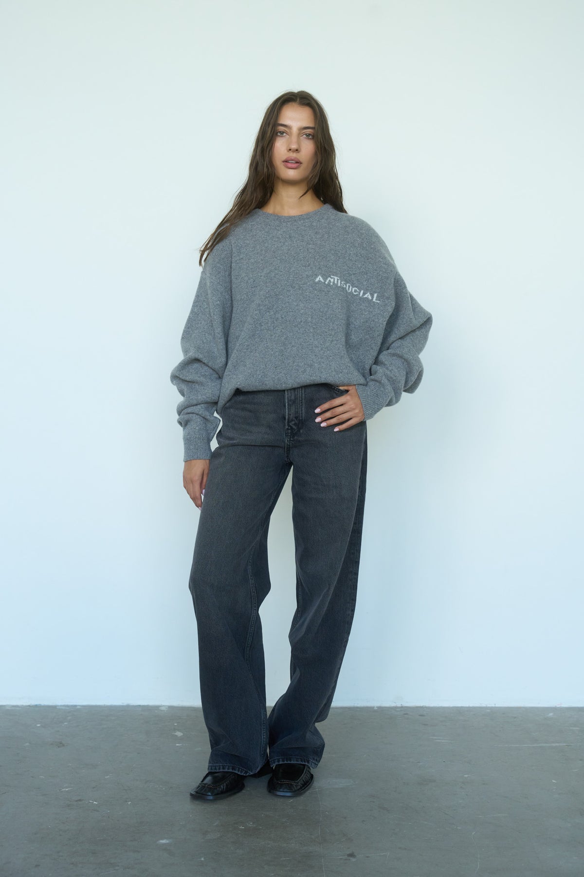 ANTISOCIAL 100% Merino Wool Jumper