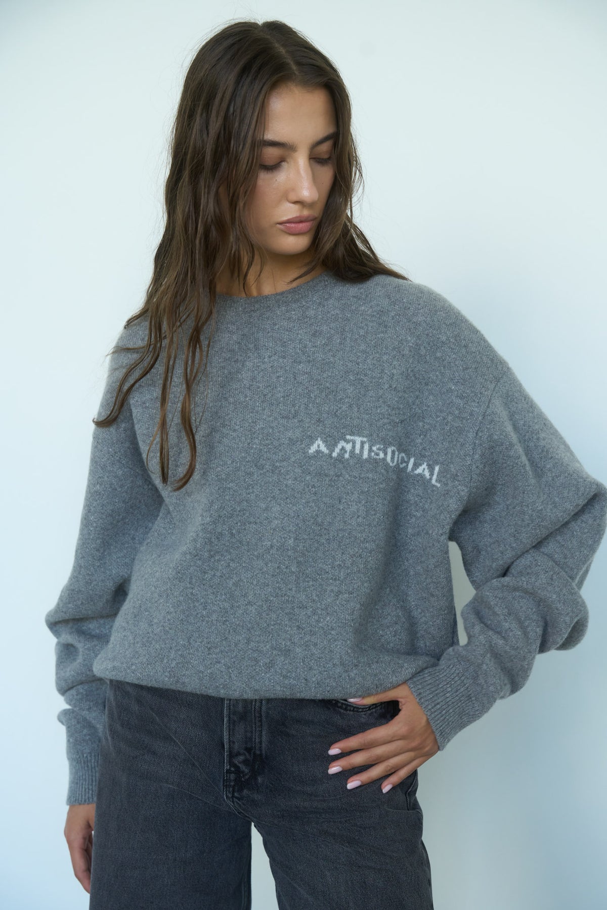 ANTISOCIAL 100% Merino Wool Jumper