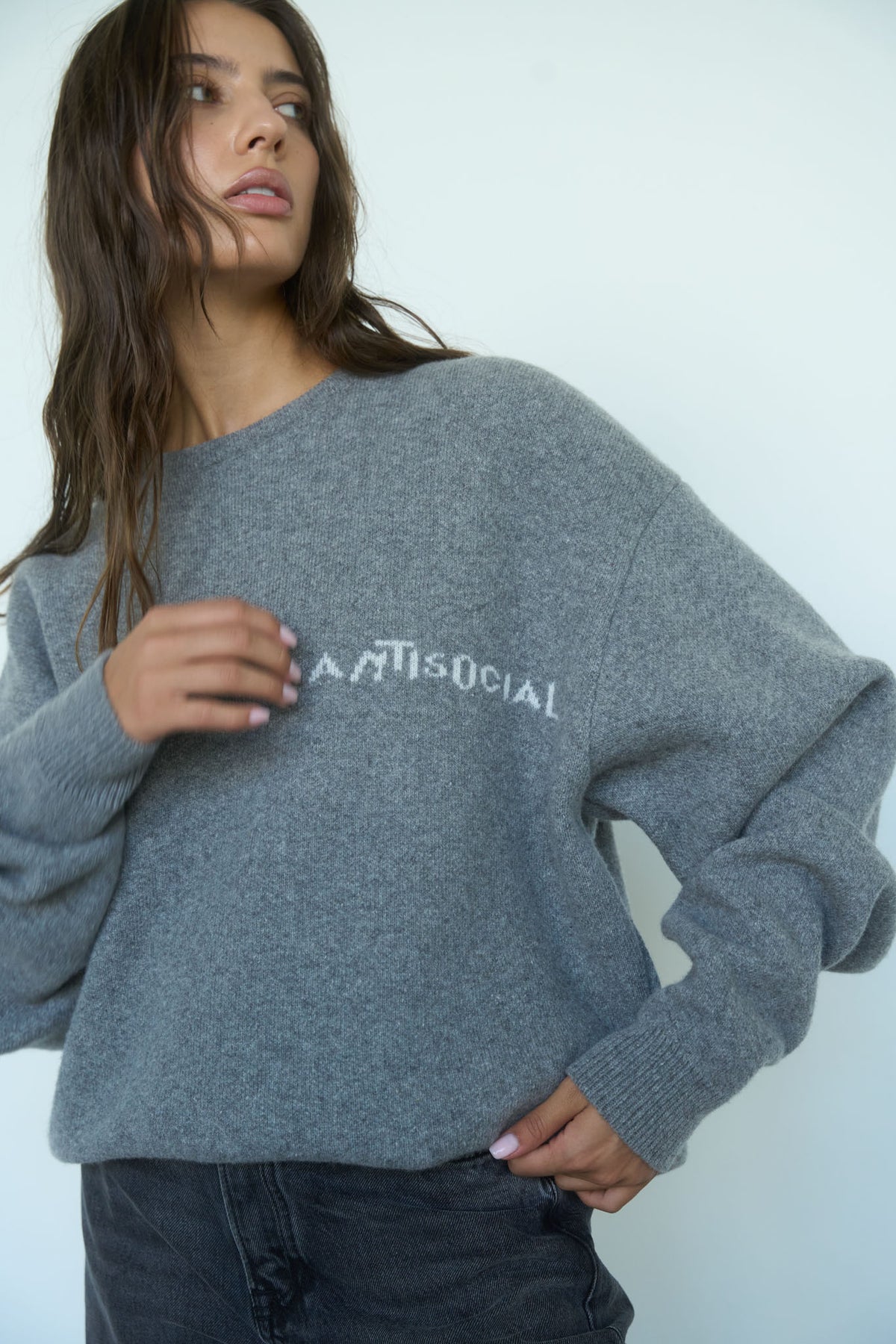 ANTISOCIAL 100% Merino Wool Jumper