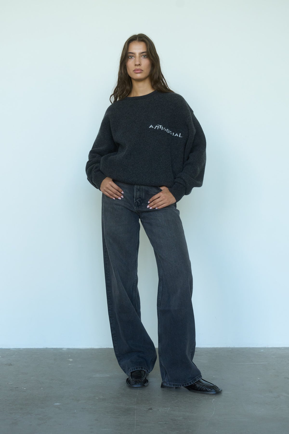 ANTISOCIAL 100% Merino Wool Jumper