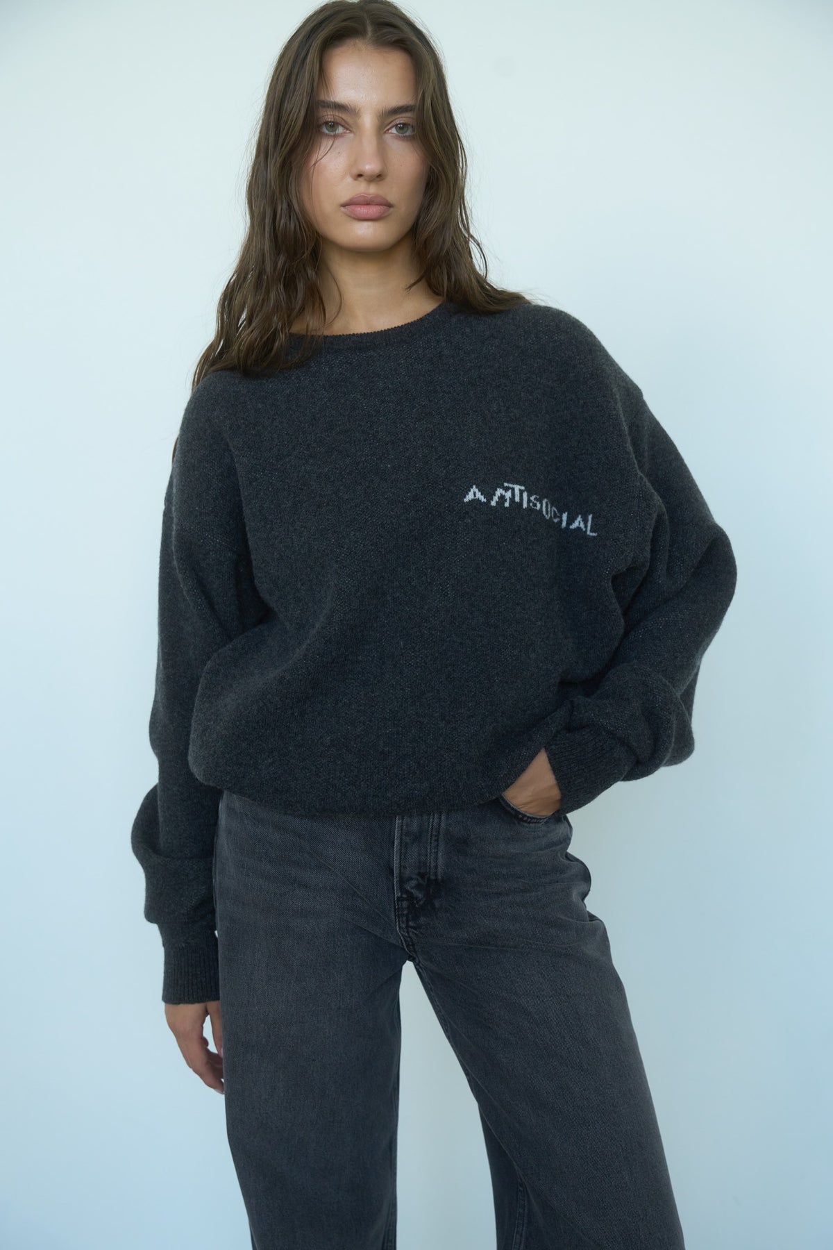 ANTISOCIAL 100% Merino Wool Jumper