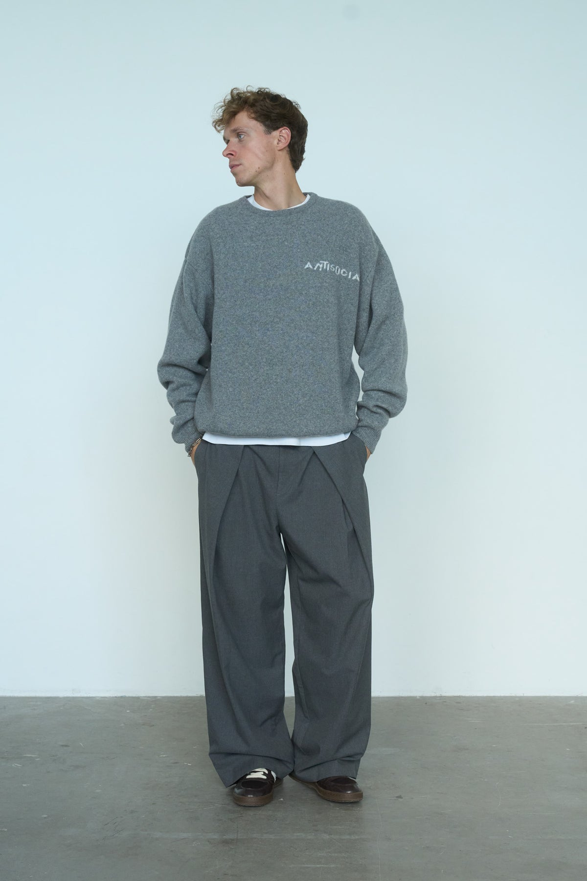 ANTISOCIAL 100% Merino Wool Jumper