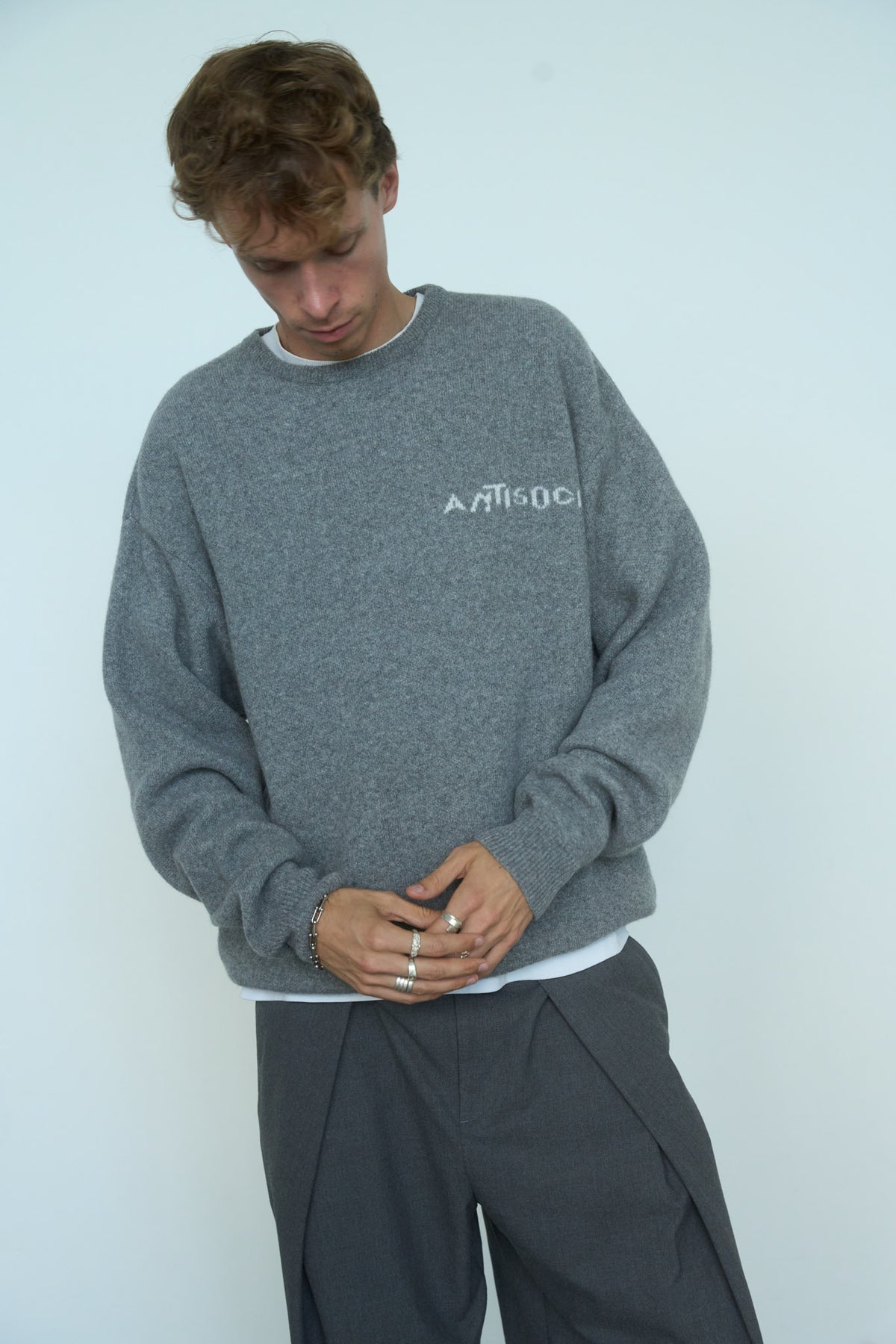 ANTISOCIAL 100% Merino Wool Jumper