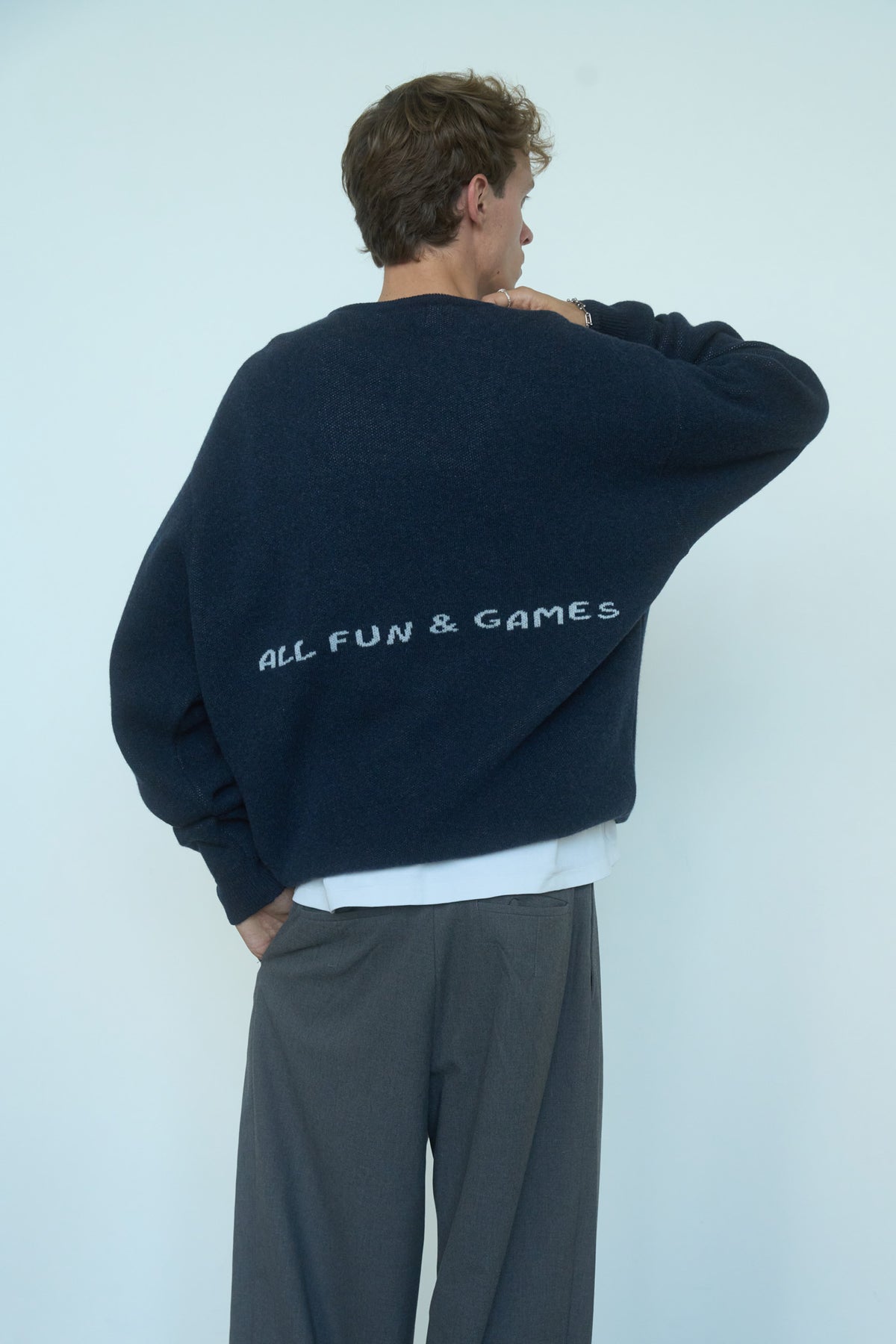 GAMES Merino Vilnos Megztinis