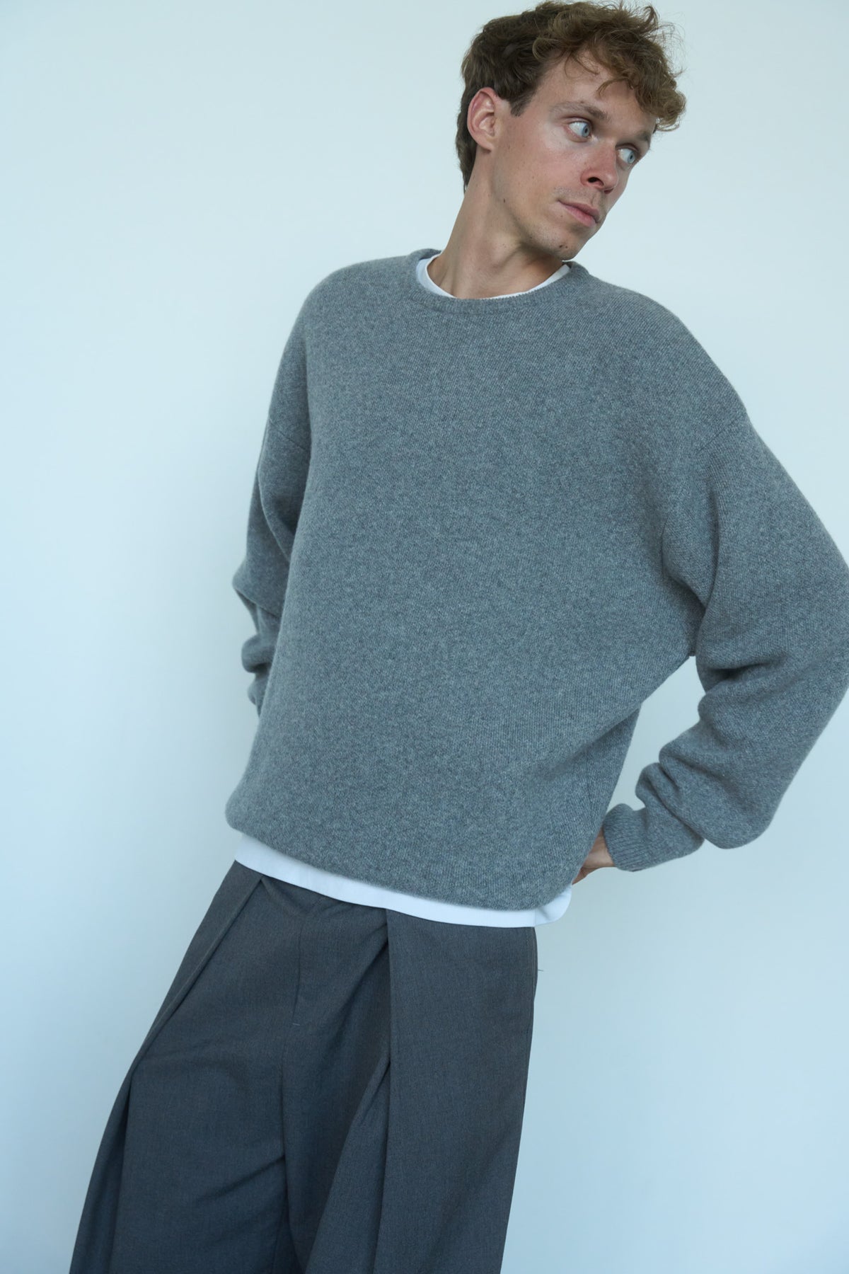 BASIC Merino Vilnos Megztinis