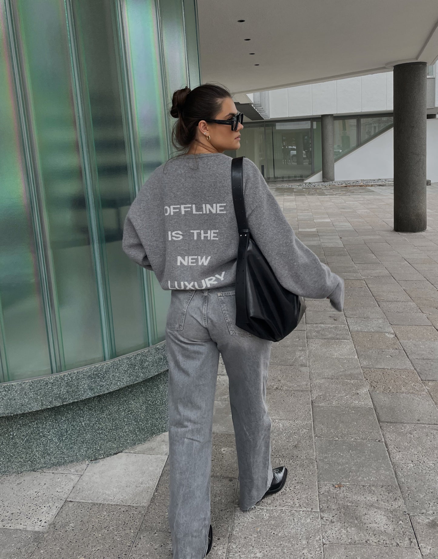 OFFLINE Merino Wool Sweater Light Grey