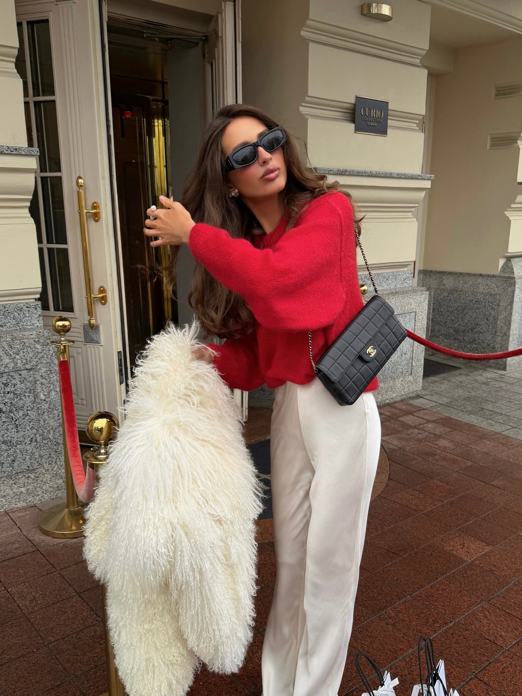 SOFT ROME Moheros ir Merino Vilnos Megztinis