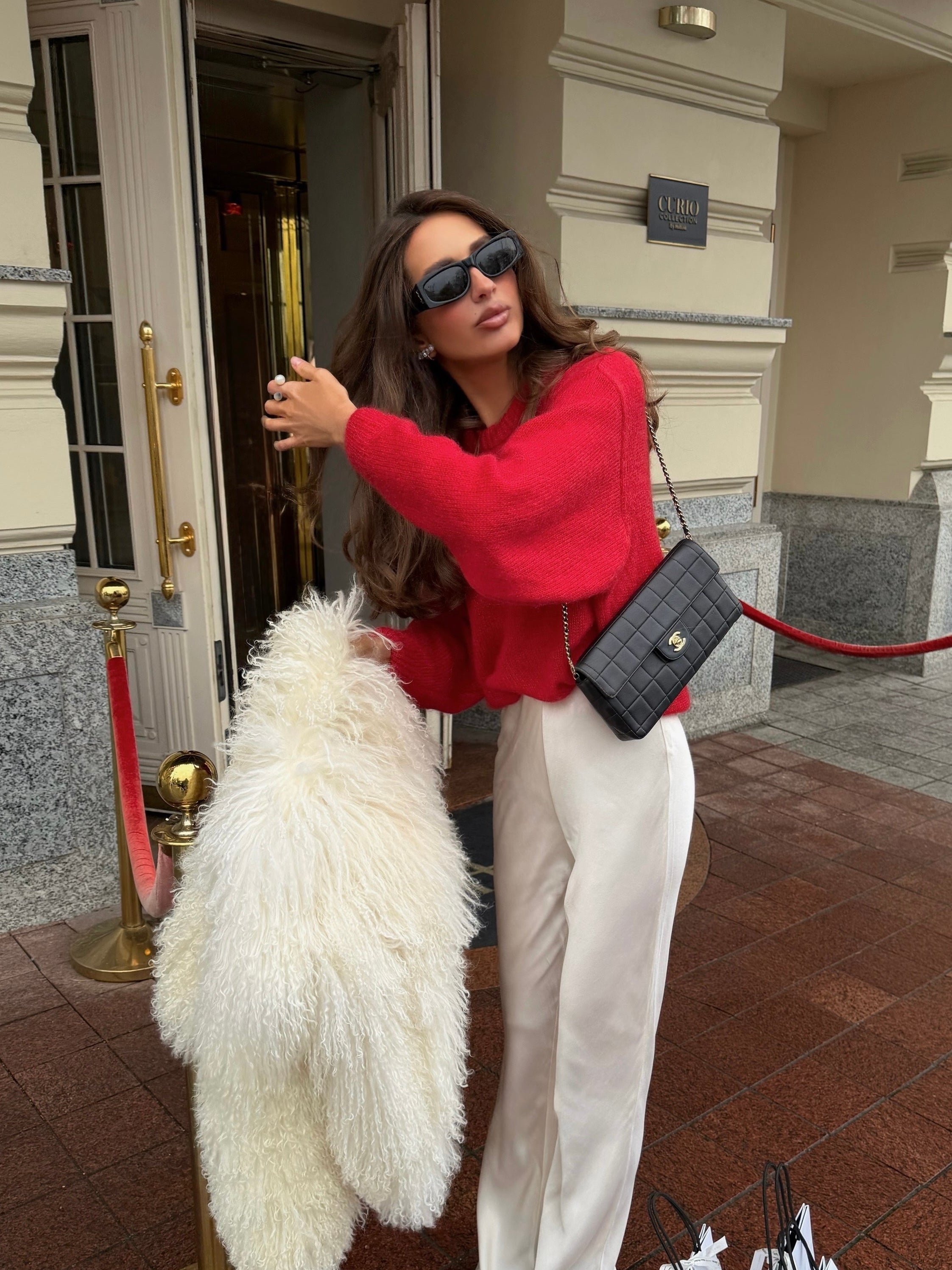 SOFT ROME Moheros ir Merino Vilnos Megztinis