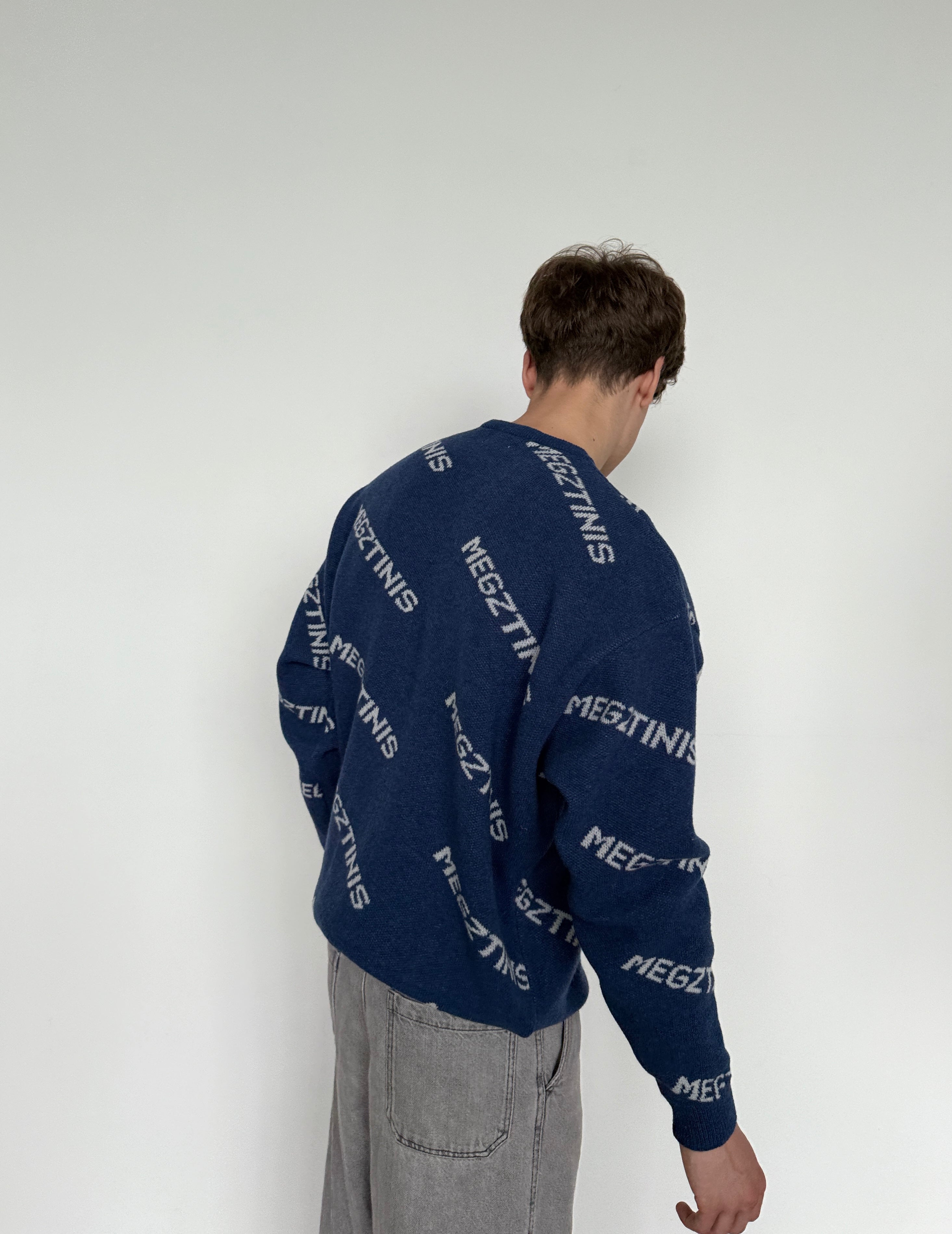 MEGZTINIS Merino Vilnos Džemperis