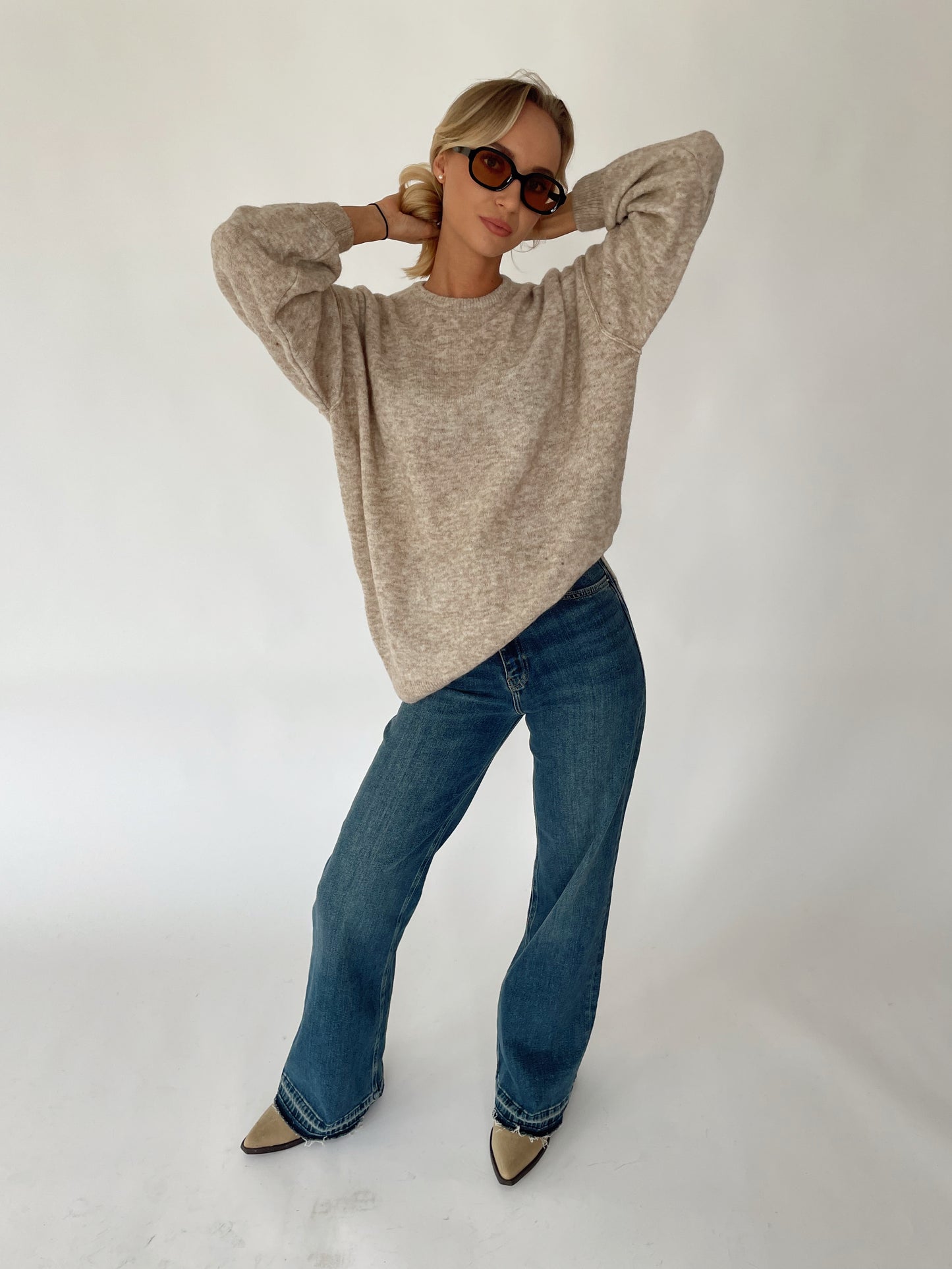 FLUFFY Alpaca and Merino Wool Sweater