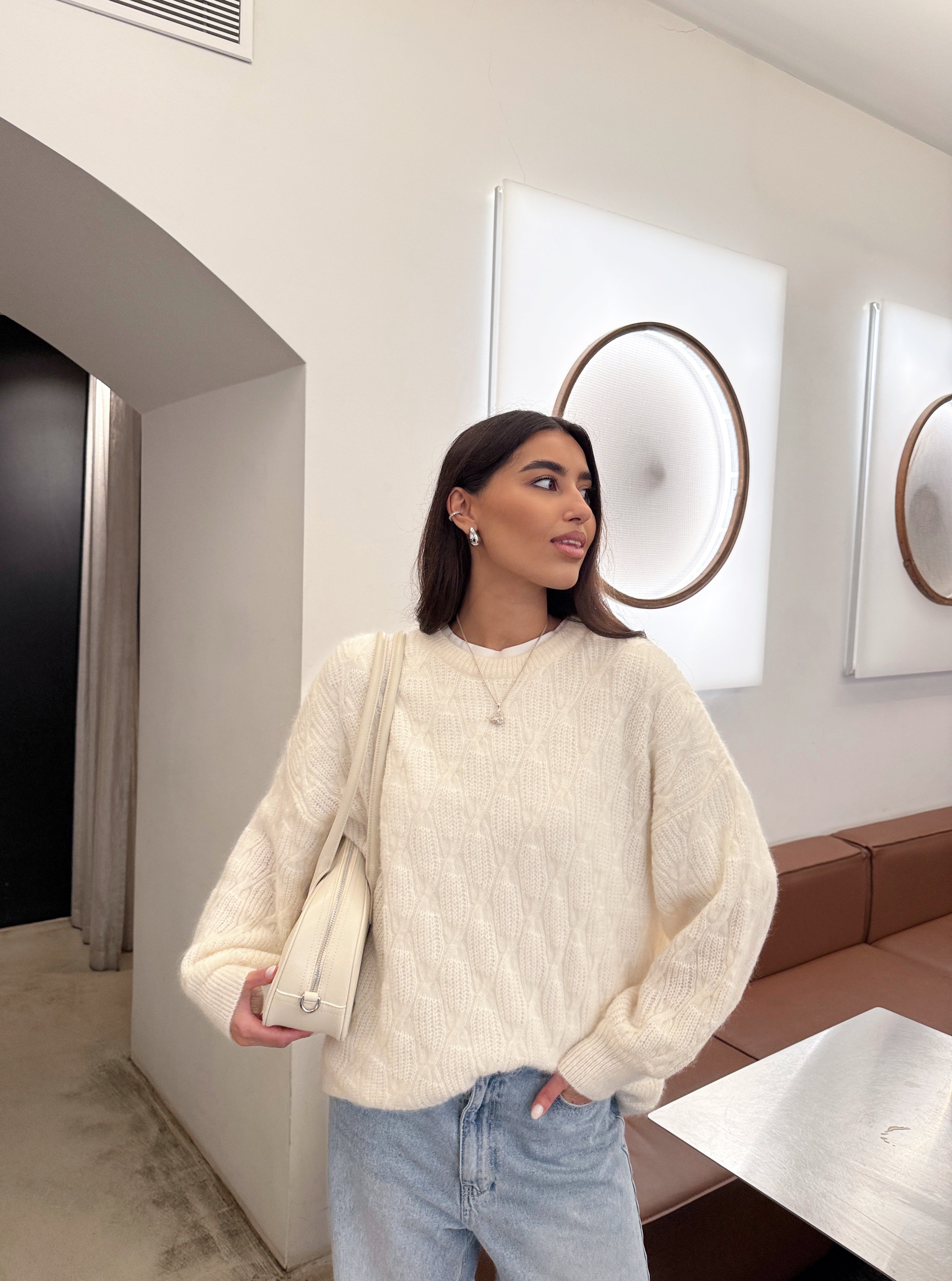 MATERA Alpakos ir Merino Vilnos Megztinis