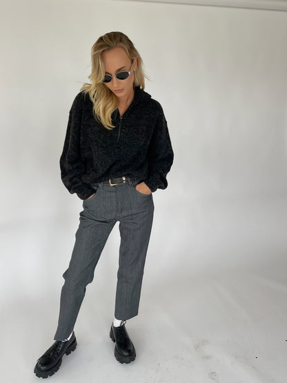 AMSTERDAM Alpaca Sweater with Zipper