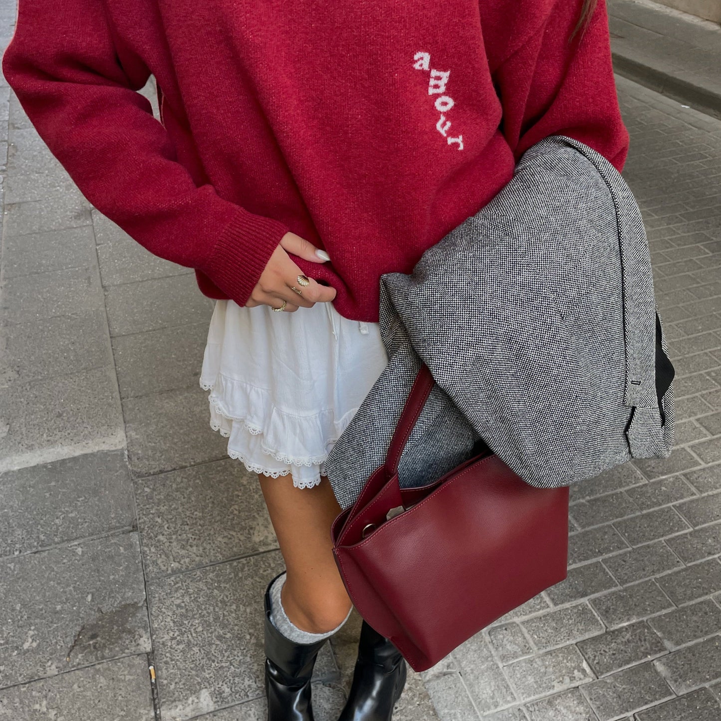 AMOUR Merino Wool Sweater