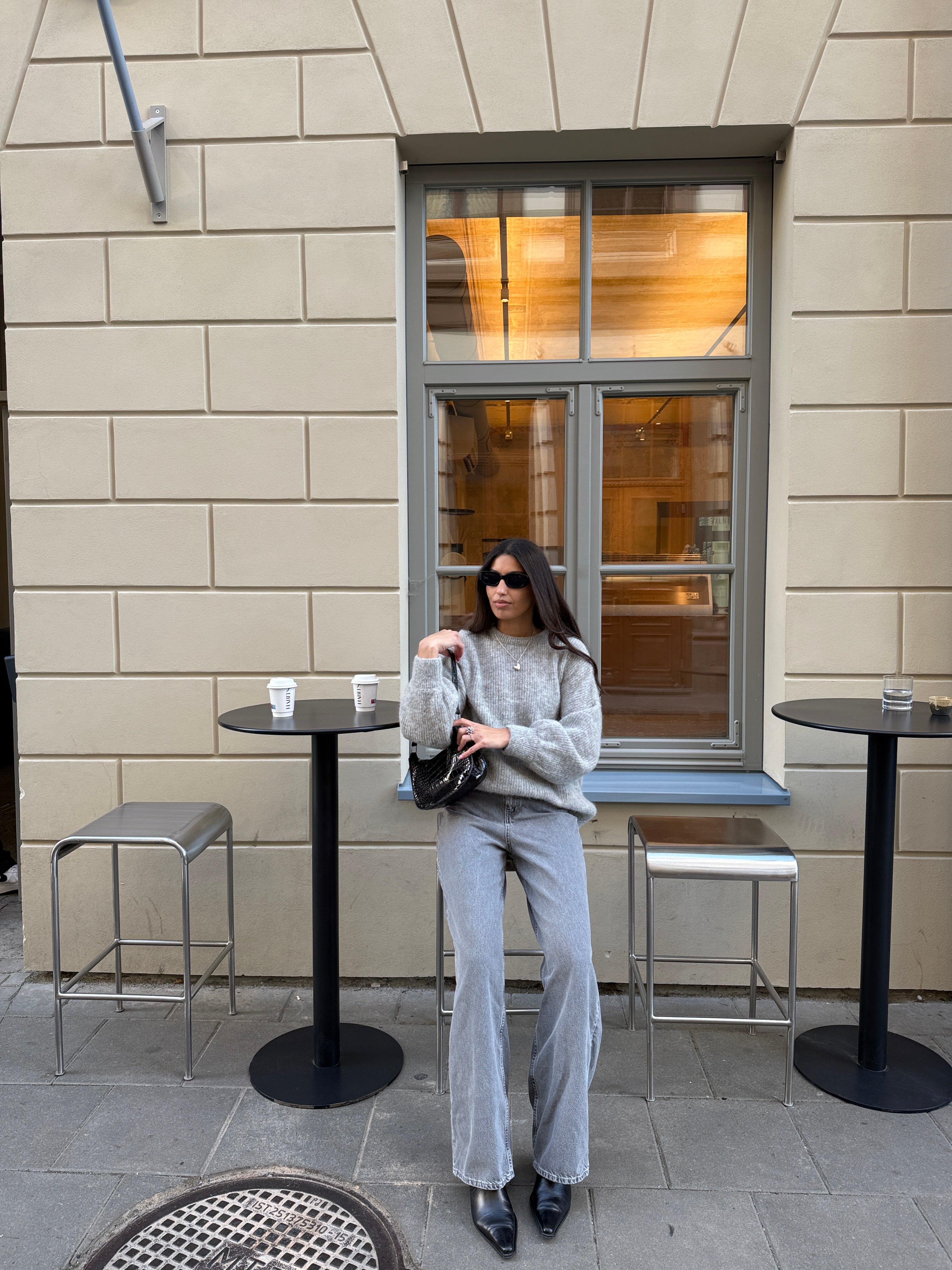 SOFT ROME Mohair and Merino Wool Sweater White