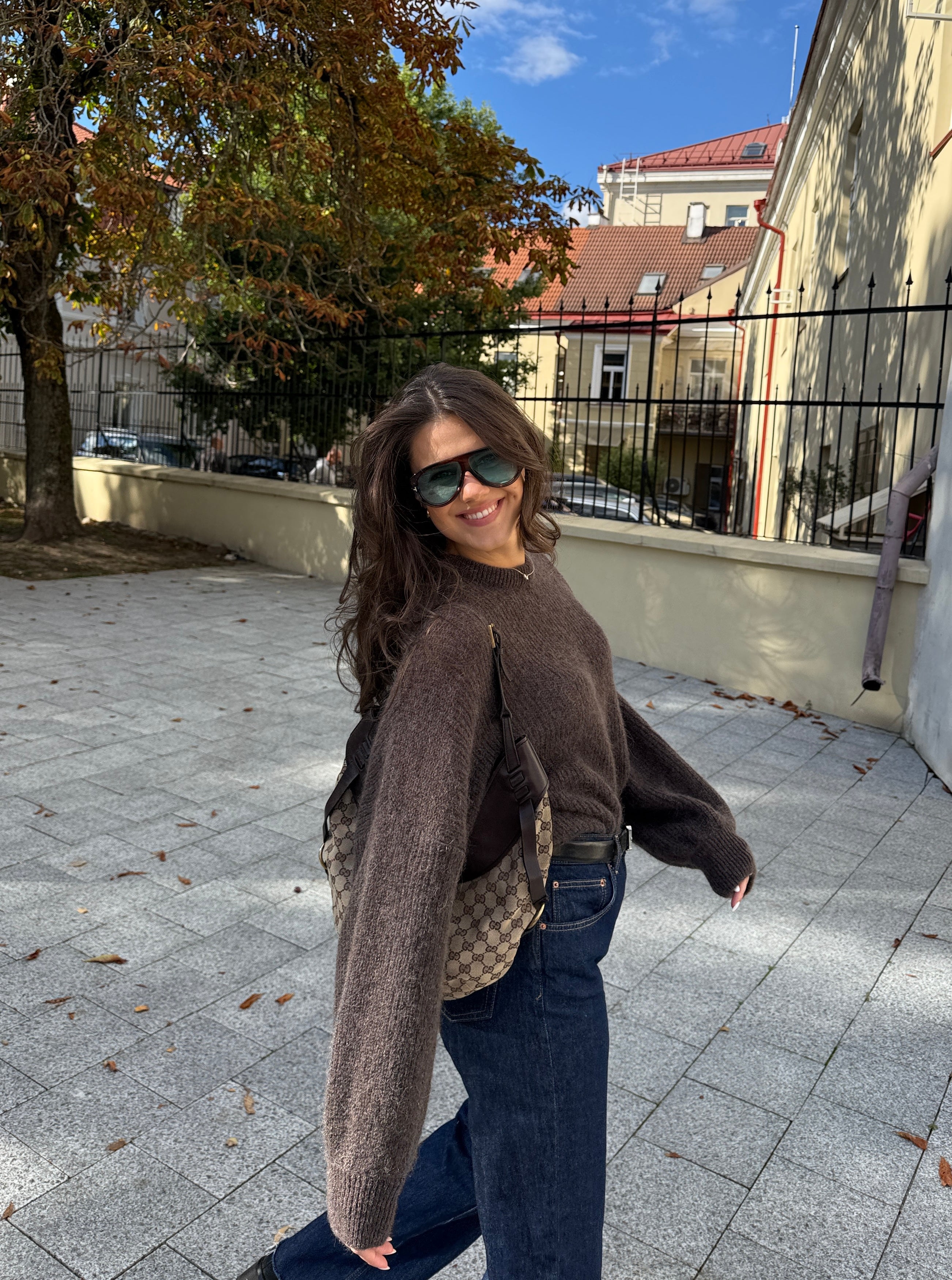 SOFT ROME Mohair and Merino Wool Sweater White