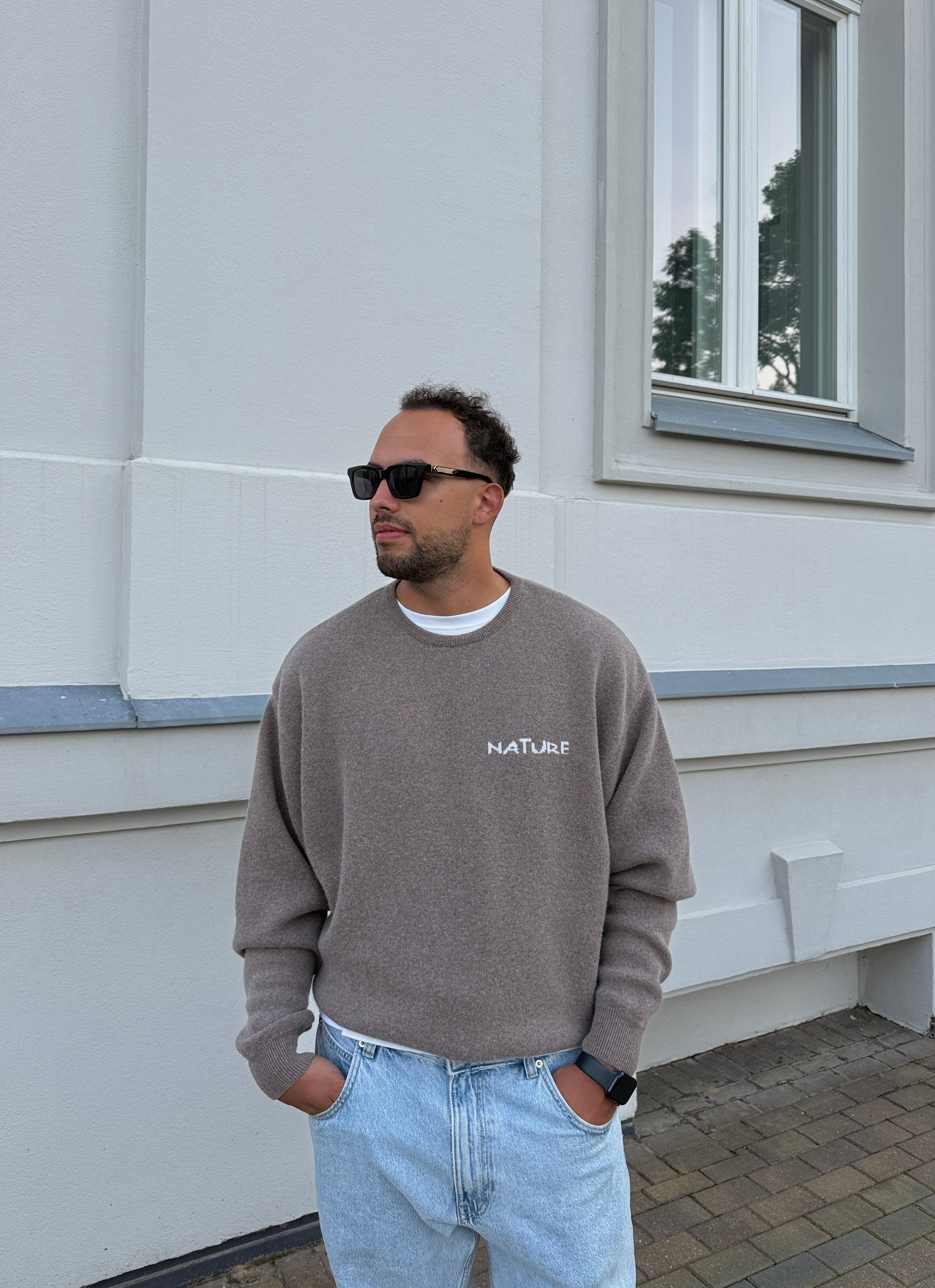 NATURE Cashmere and Merino Wool Sweater