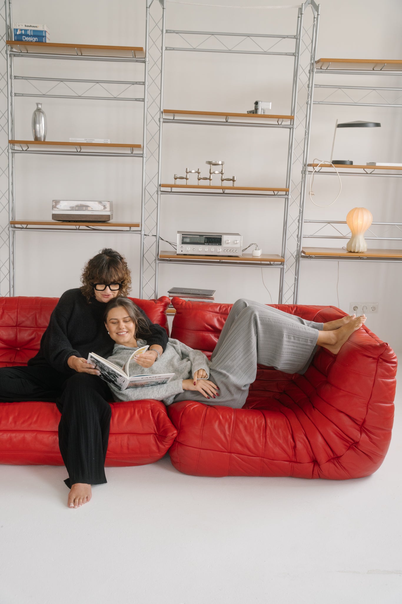 COPENHAGEN Megztas Viskozės Dviejų Dalių Kostiumas Juoda