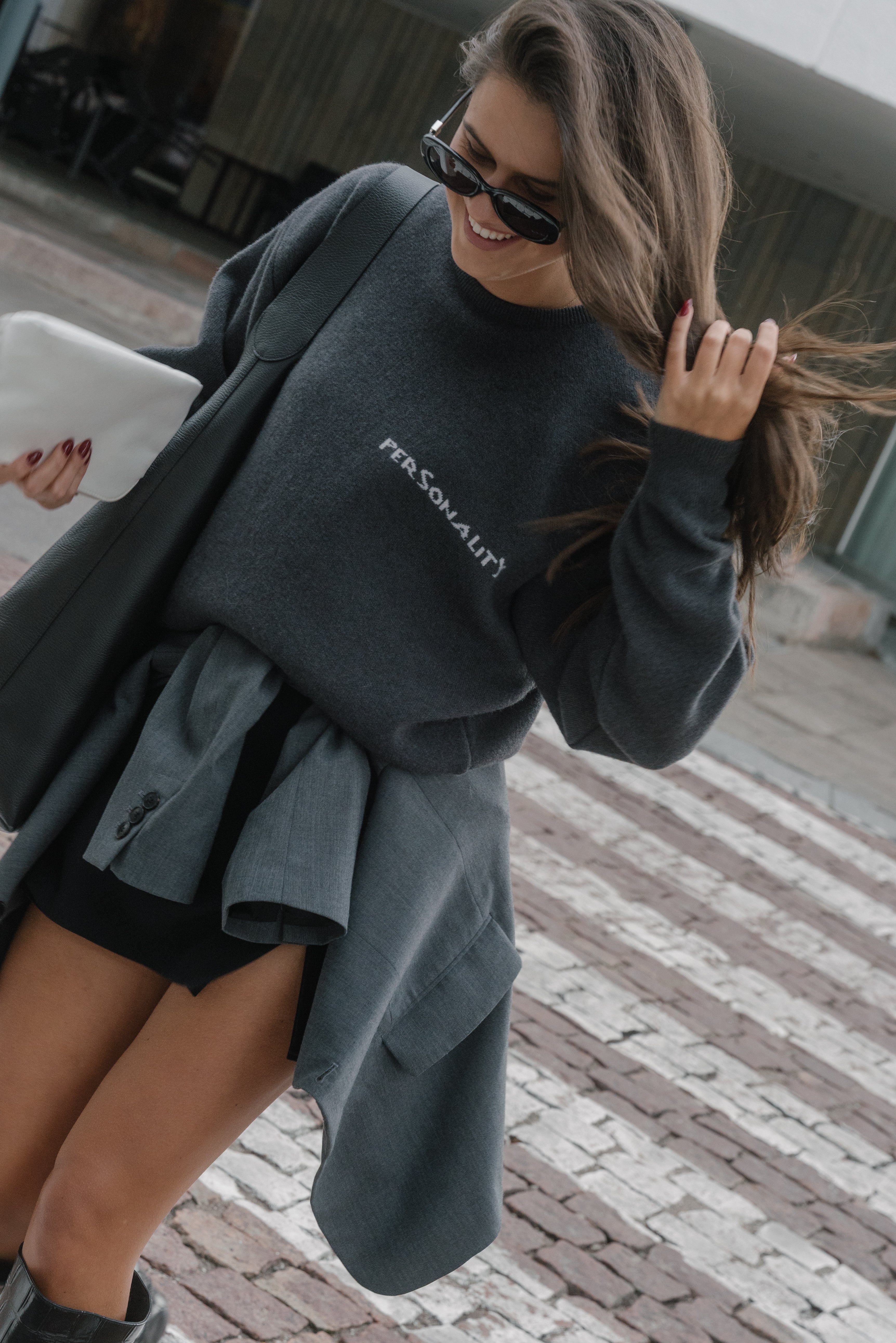 PERSONALITY Cashmere and Merino Wool Sweater