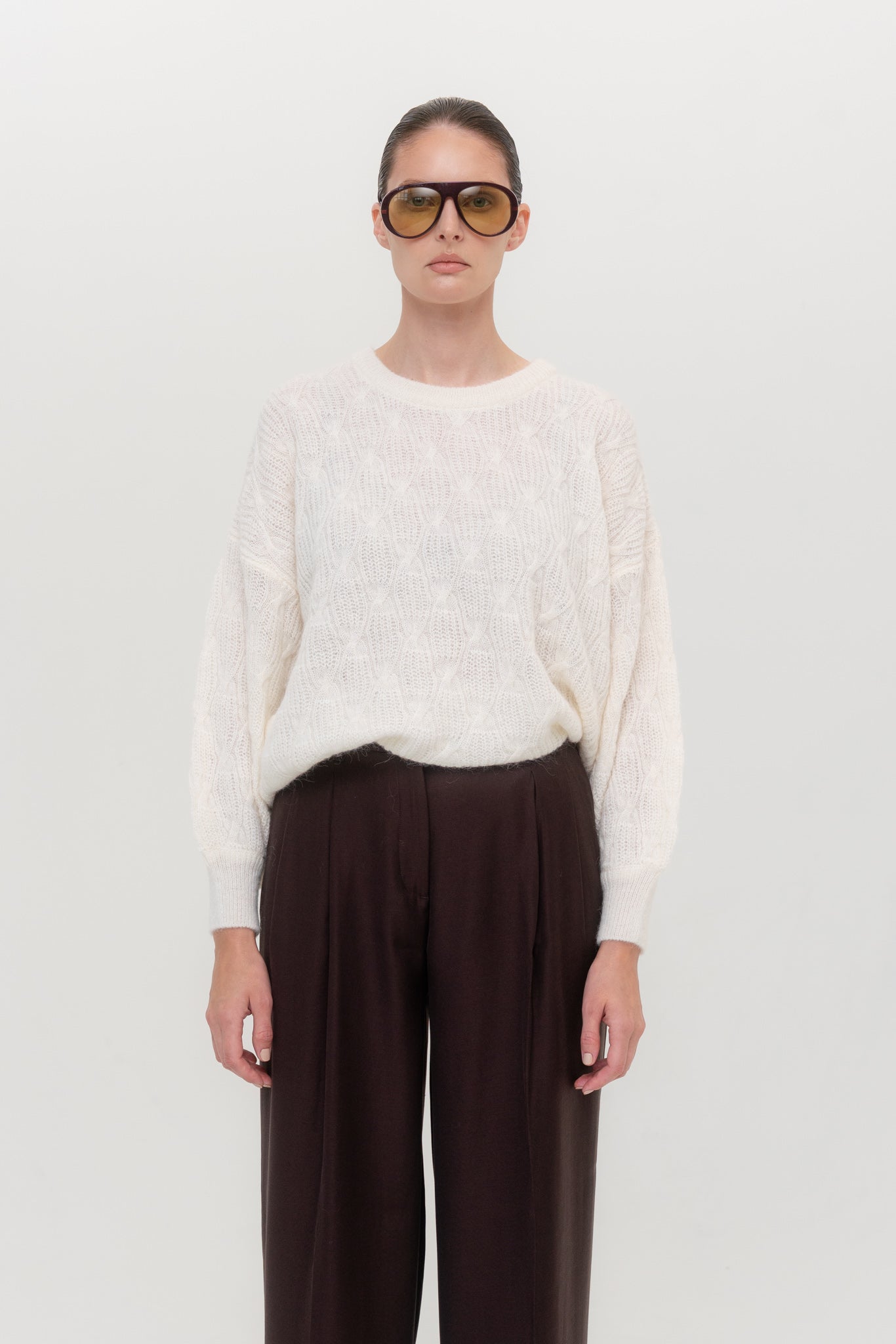 MATERA Alpaca and Merino Wool Sweater