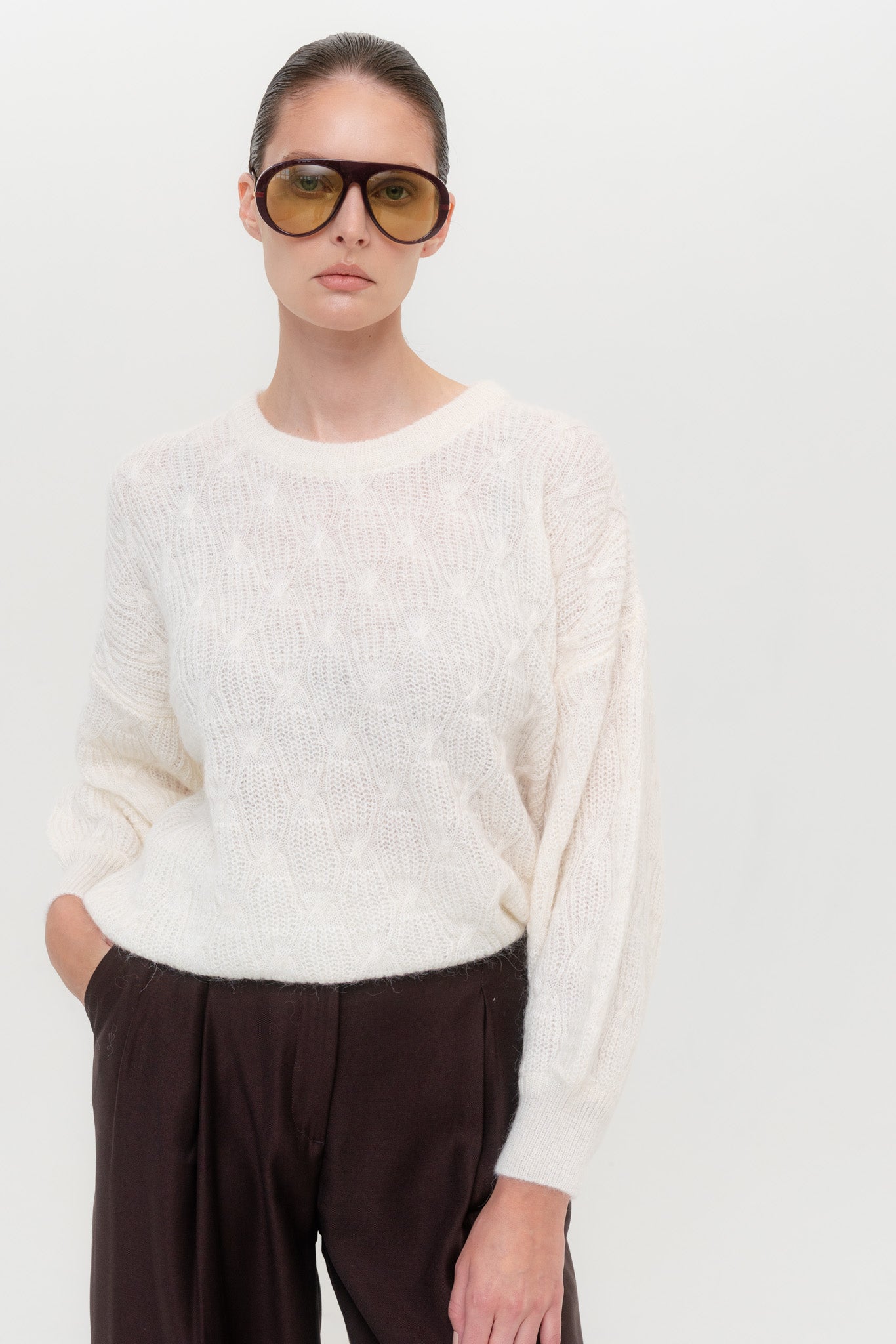 MATERA Alpaca and Merino Wool Sweater