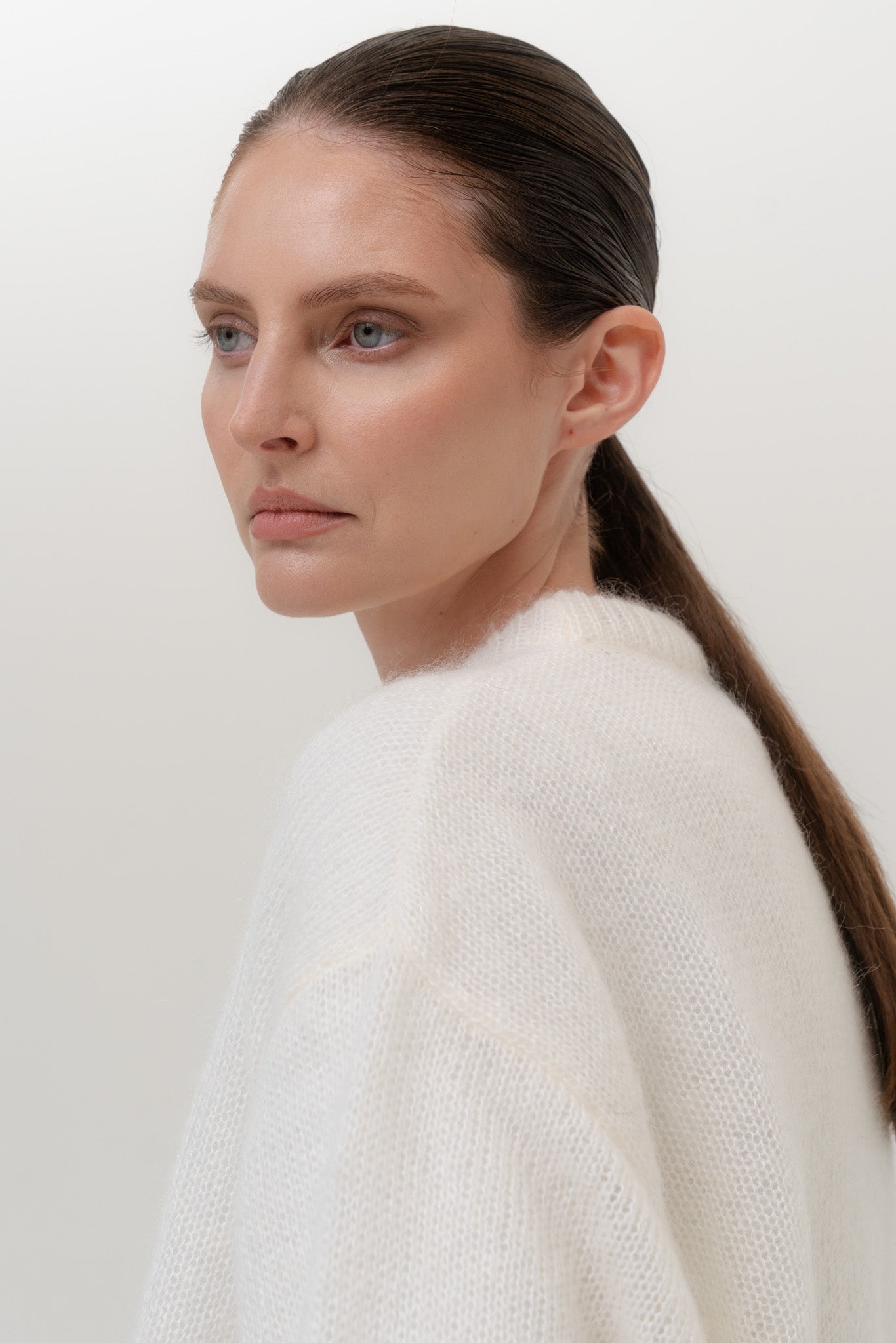 SOFT ROME Mohair and Merino Wool Sweater