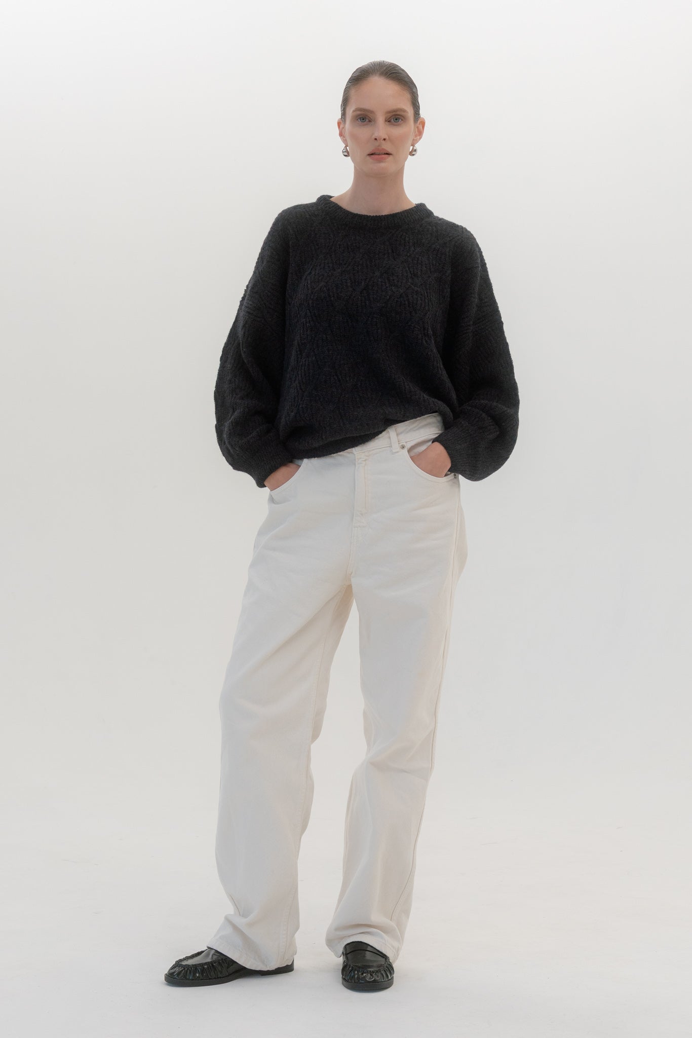 MATERA Alpaca and Merino Wool Sweater