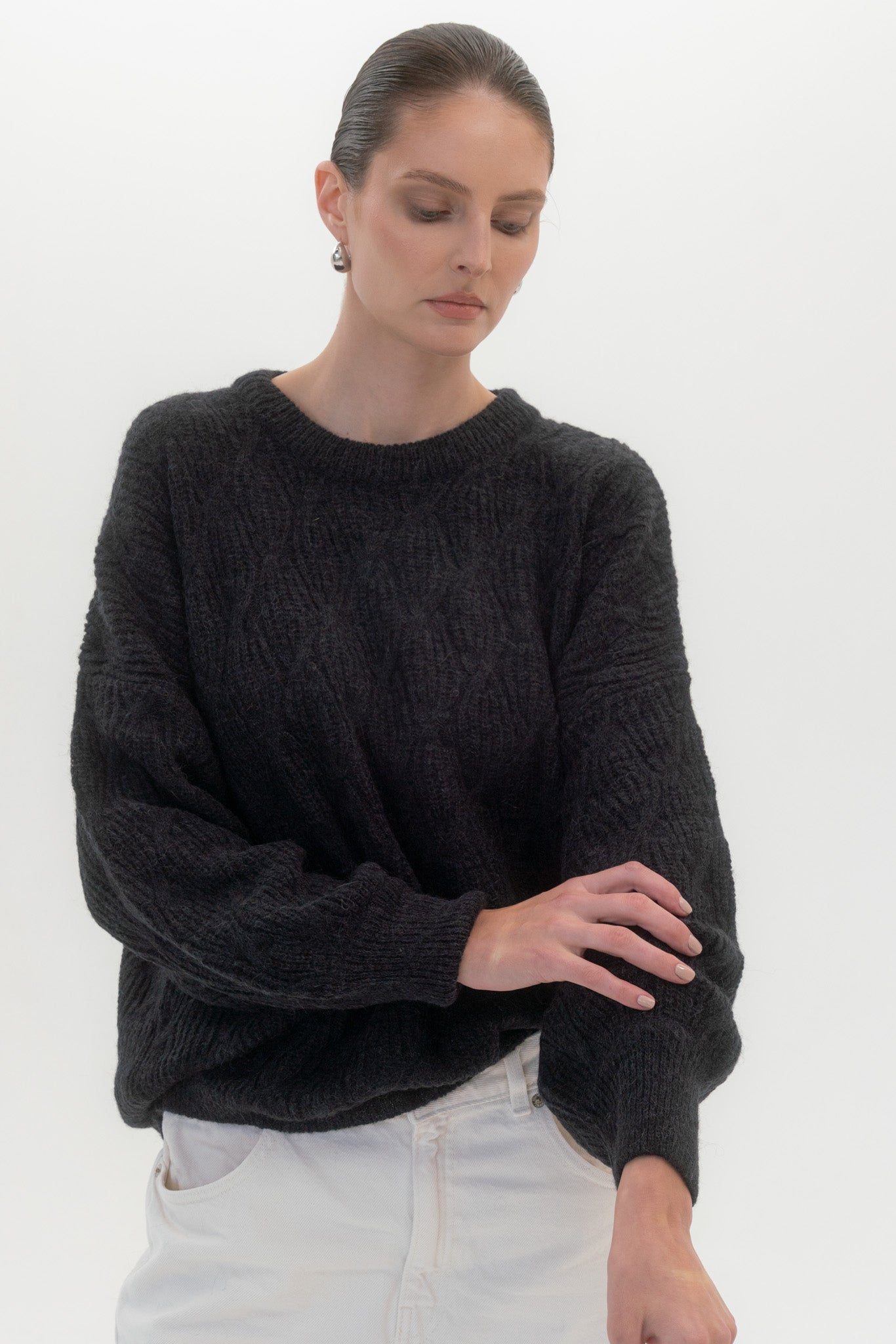 MATERA Alpaca and Merino Wool Sweater