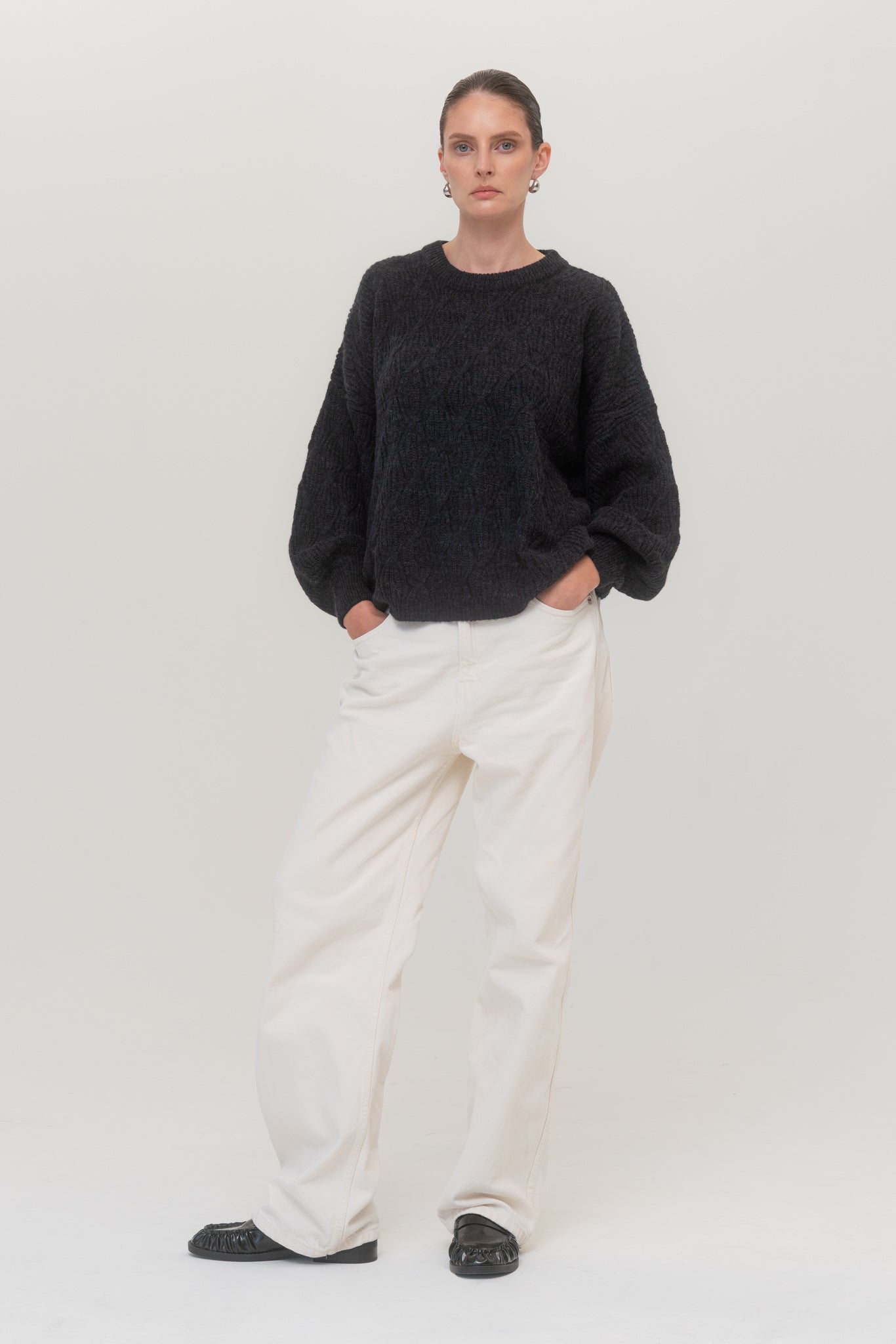 MATERA Alpaca and Merino Wool Sweater