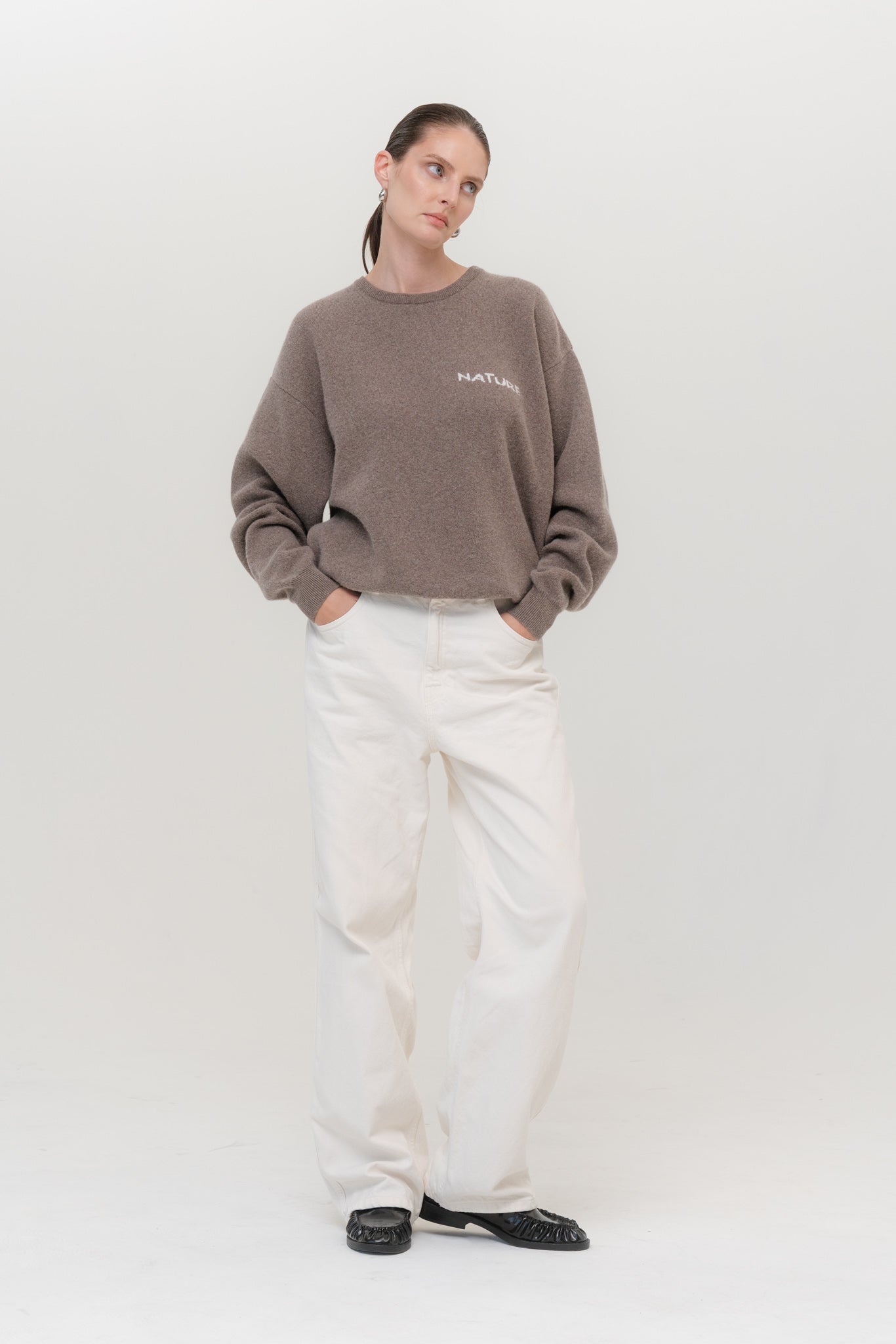 NATURE Cashmere and Merino Wool Sweater