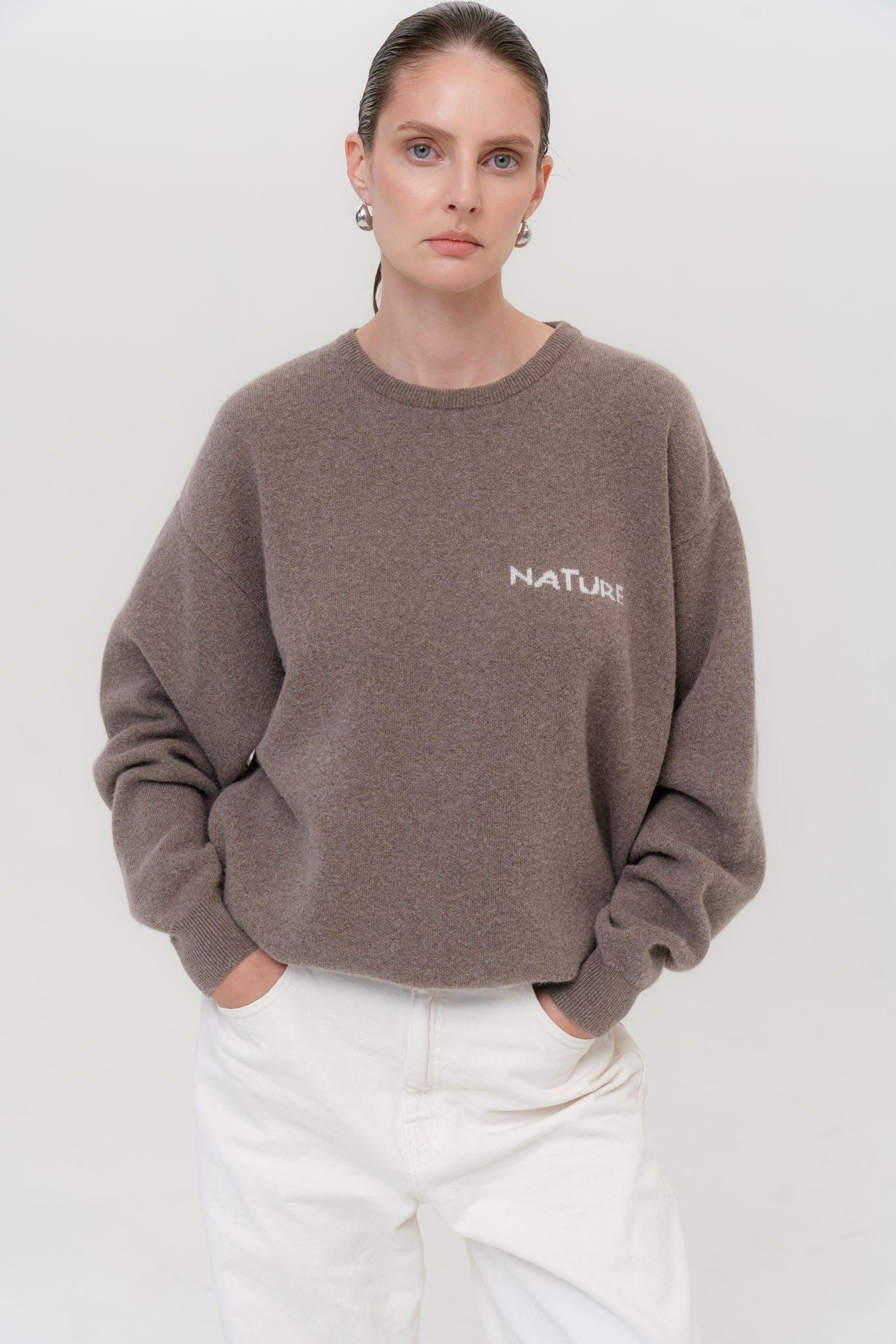 NATURE Cashmere and Merino Wool Sweater