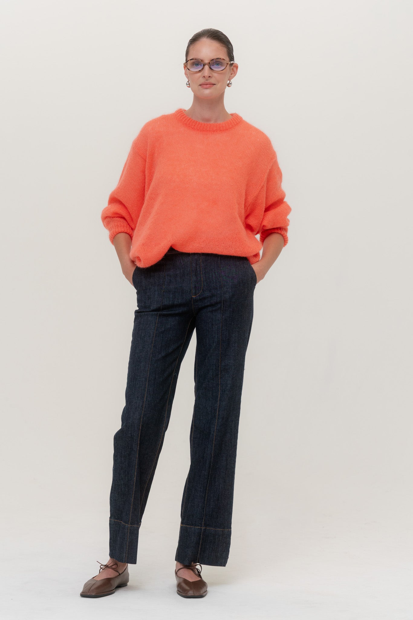 SOFT ROME Mohair and Merino Wool Sweater