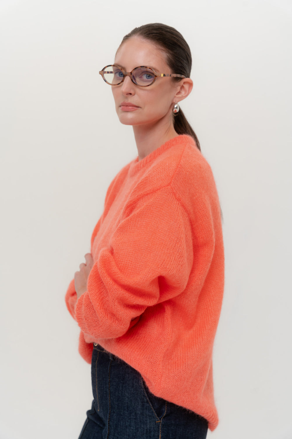 SOFT ROME Moheros ir Merino Vilnos Megztinis