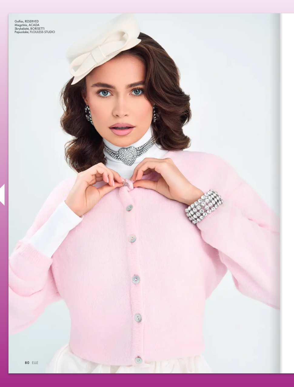 FLUFFY Alpakos Kardiganas su Sagomis