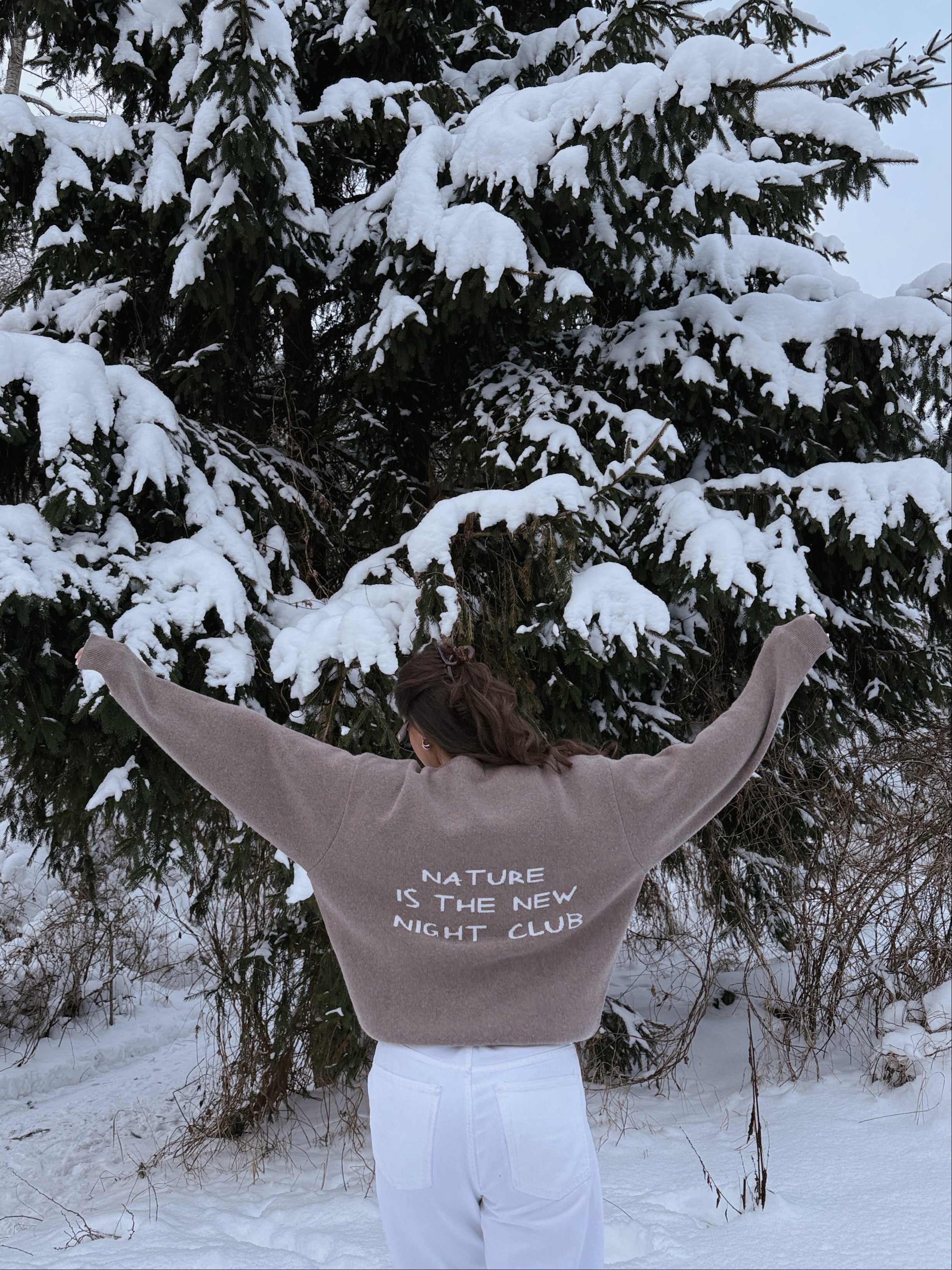 NATURE Kašmyro ir Merino Vilnos Megztinis